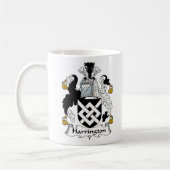Harrington Family Crest Koffiemok (Links)