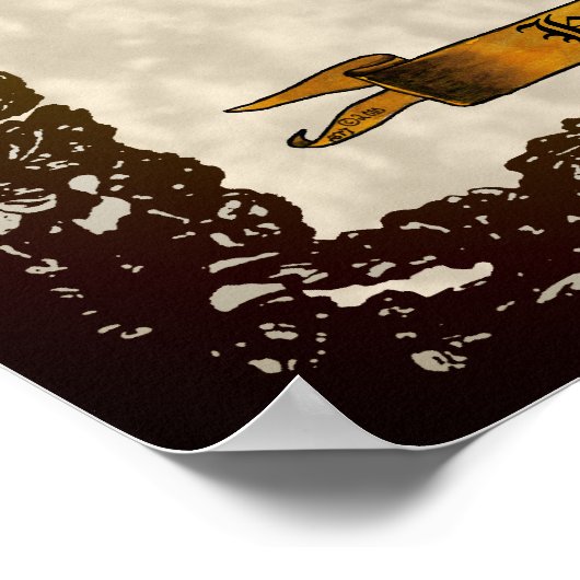 Harrington wapenschild poster (Hoek)