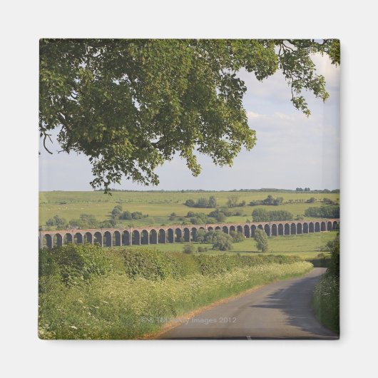 Harringworth Viaduct, Rutland. Ook bekend als Magneet (Voorkant)