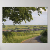 Harringworth Viaduct, Rutland. Ook bekend als Poster (Voorkant)