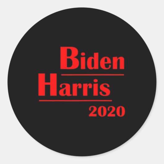 Harris 2020 5 ronde sticker (Voorkant)