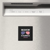 Harris 2020 Amerikaanse Vlag Zonnebril Magneet (Insitu (Vaatwasser))