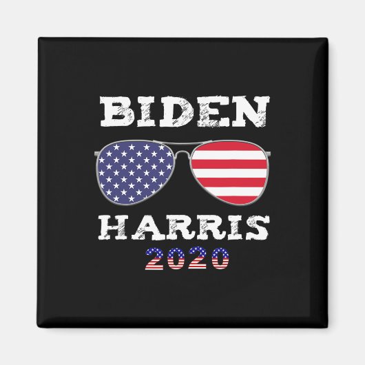 Harris 2020 Amerikaanse Vlag Zonnebril Magneet (Voorkant)