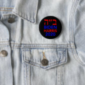 Harris 2020 Hebreeuws Israël stemt Joden op Joe Bi Ronde Button 5,7 Cm (In situ)