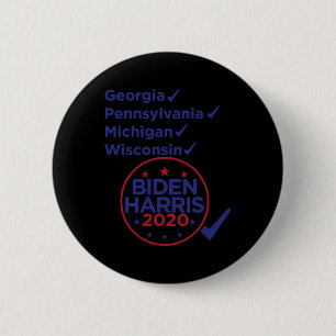 Harris 2020 Joe Biden Kamala Harris Democraat Vict Ronde Button 5,7 Cm