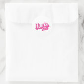 Harris 2020 Pink Pride Ronde Sticker (Tas)
