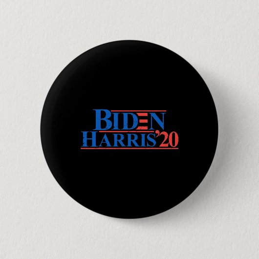 Harris 2020 President Vice Pres gestresst Joe Kam Ronde Button 5,7 Cm (Voorkant)