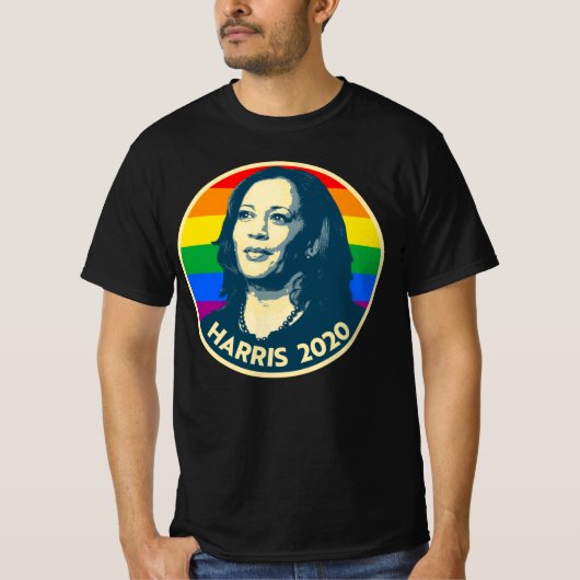 HARRIS 2020 PRIDE BADGE T-SHIRT (Voorkant)