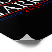 Harris 2020 Verkiezing Amerikaans President Poster (Hoek)