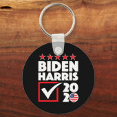 Harris 2020 Verkiezing Democratische Partij Politi Sleutelhanger (Voorkant)