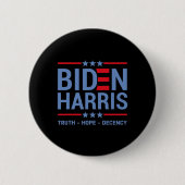 Harris 2020 Waarheid Hoop Eerlijkheid  Ronde Button 5,7 Cm (Voorkant)