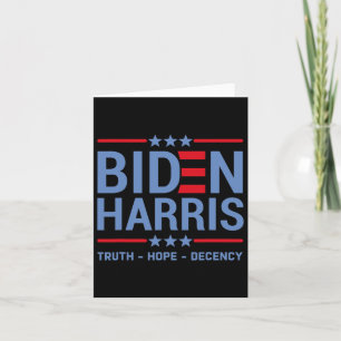 Harris 2020 Waarheid Hoop Fatsoen Kaart
