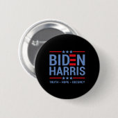 Harris 2020 Waarheid Hoop Fatsoen Ronde Button 5,7 Cm (Voorkant /achterkant)
