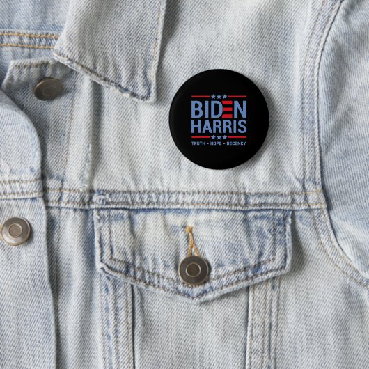 Harris 2020 Waarheid Hoop Fatsoen Ronde Button 5,7 Cm (In situ)