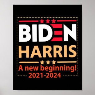 Harris 2021-2024 Een nieuw begin Poster
