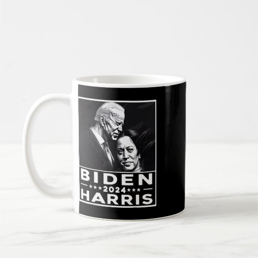 Harris 2024 47e President Verkiezing Joe Biden Kam Koffiemok (Links)