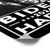 Harris 2024 47e President Verkiezing Joe Biden Kam Poster (Hoek)