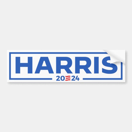 HARRIS 2024 BUMPERSTICKER (Voorkant)