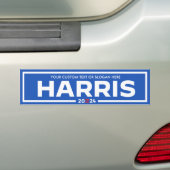HARRIS 2024 BUMPERSTICKER (Op auto)