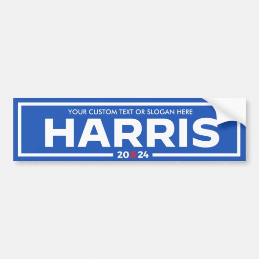 HARRIS 2024 BUMPERSTICKER (Voorkant)