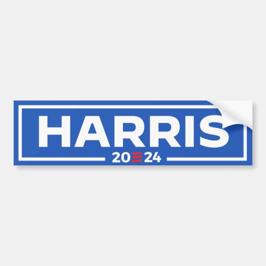 HARRIS 2024 BUMPERSTICKER (Voorkant)