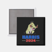 Harris 2024 Funny Hyena Magneet (Voorkant / Achterkant)
