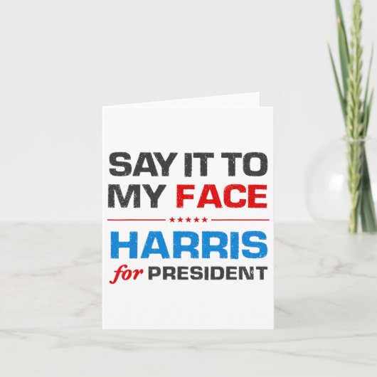 Harris 2024 kaart (Voorkant)