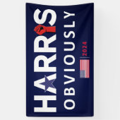 Harris 2024 - Kamala Harris Spandoek (Verticaal)
