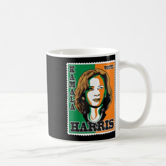 Harris 2024 Kamala voor President 1 Koffiemok (Rechts)