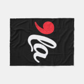 Harris 2024 President Comma La Funny 1 Fleece Deken (Voorkant (Horizontaal))