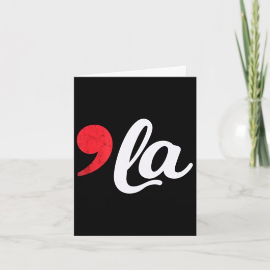 Harris 2024 President Comma La Funny 1 Kaart (Voorkant)