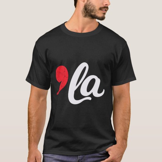 Harris 2024 President Comma La Funny 1 T-shirt (Voorkant)
