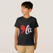 Harris 2024 President Comma La Funny 1 T-shirt (Voorkant volledig)