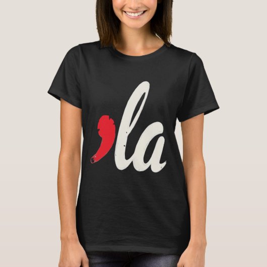 Harris 2024 President Comma La Funny T-shirt (Voorkant)
