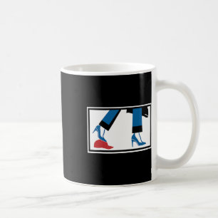 Harris 2024 Retro Komma La Rode Hoed Anti Trump Koffiemok