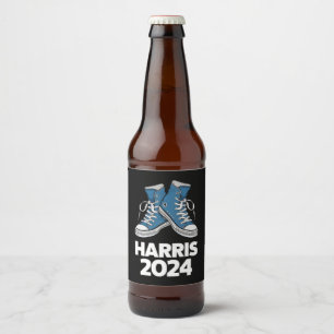 HARRIS 2024 Stem President Kamala Verkiezing Sneak Bier Etiket