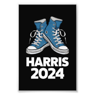 HARRIS 2024 Stem President Kamala Verkiezing Sneak Foto Afdruk