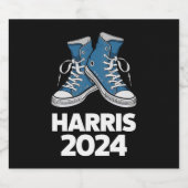 HARRIS 2024 Stem President Kamala Verkiezingssneak Bier Etiket (Enkel label)