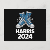 HARRIS 2024 Stem President Kamala Verkiezingssneak Briefkaart (Voorkant)