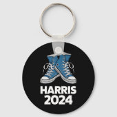 HARRIS 2024 Stem President Kamala Verkiezingssneak Sleutelhanger (Voorkant)