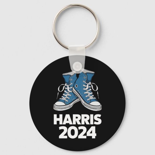 HARRIS 2024 Stem President Kamala Verkiezingssneak Sleutelhanger (Voorkant)