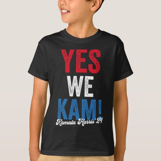 Harris 2024 Support I&#'; m met haar Kamala Harris T-shirt (Voorkant)