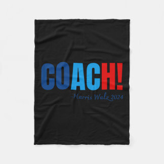 Harris 2024 Tim Wheimer Coach Fleece Deken