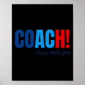 Harris 2024 Tim Wheimer Coach Poster (Voorkant)