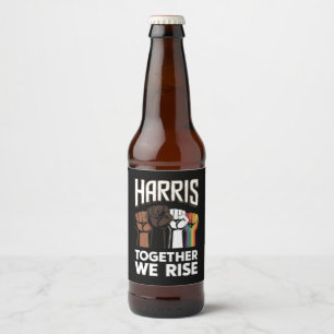 Harris 2024 Verkiezing LGBT Kamala Harris 2024 Bier Etiket