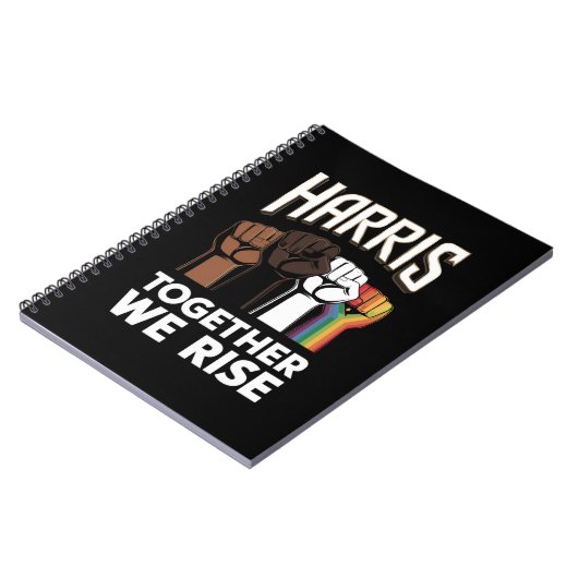 Harris 2024 Verkiezing LGBT Kamala Harris 2024 Notitieboek (Linkerzijde)