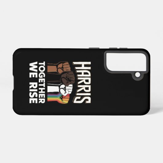 Harris 2024 Verkiezing LGBT Kamala Harris 2024 Samsung Galaxy Hoesje (Achterkant horizontaal)