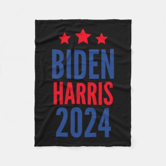 Harris 2024 Verkiezingen Fleece Deken (Voorkant)