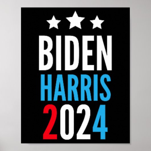 Harris 2024 Verkiezingsstemming 2024 Poster (Voorkant)