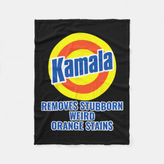 Harris 2024 verwijdert eigenwijze Oranje vlekken 1 Fleece Deken